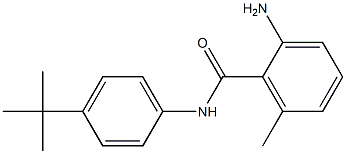 2-amino-N-(4-tert-butylphenyl)-6-methylbenzamide 구조식 이미지