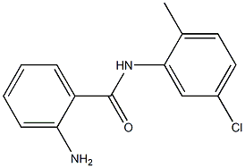 2-amino-N-(5-chloro-2-methylphenyl)benzamide 구조식 이미지