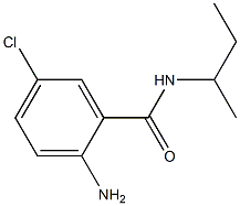 2-amino-N-(sec-butyl)-5-chlorobenzamide Structure