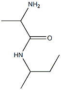 2-amino-N-(sec-butyl)propanamide 구조식 이미지