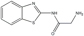 2-amino-N-1,3-benzothiazol-2-ylacetamide Structure