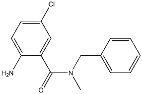 2-amino-N-benzyl-5-chloro-N-methylbenzamide 구조식 이미지