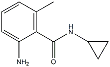 2-amino-N-cyclopropyl-6-methylbenzamide 구조식 이미지