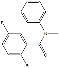 2-bromo-5-fluoro-N-methyl-N-phenylbenzamide 구조식 이미지