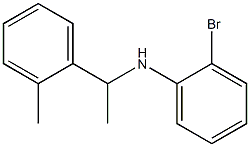 2-bromo-N-[1-(2-methylphenyl)ethyl]aniline Structure