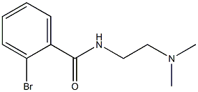 2-bromo-N-[2-(dimethylamino)ethyl]benzamide Structure