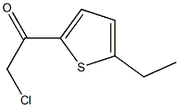 2-chloro-1-(5-ethylthiophen-2-yl)ethan-1-one Structure