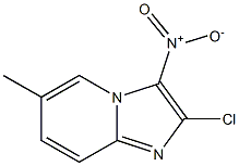 2-chloro-6-methyl-3-nitroimidazo[1,2-a]pyridine Structure
