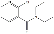 2-chloro-N,N-diethylpyridine-3-carboxamide Structure
