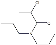 2-chloro-N,N-dipropylpropanamide Structure