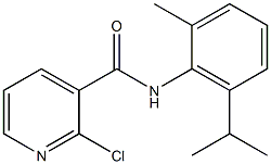 2-chloro-N-[2-methyl-6-(propan-2-yl)phenyl]pyridine-3-carboxamide Structure