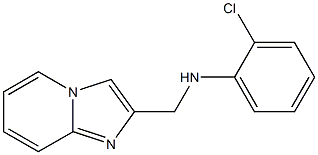 2-chloro-N-{imidazo[1,2-a]pyridin-2-ylmethyl}aniline Structure