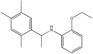 2-ethoxy-N-[1-(2,4,5-trimethylphenyl)ethyl]aniline Structure