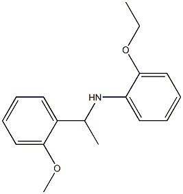 2-ethoxy-N-[1-(2-methoxyphenyl)ethyl]aniline 구조식 이미지