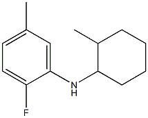 2-fluoro-5-methyl-N-(2-methylcyclohexyl)aniline 구조식 이미지