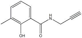 2-hydroxy-3-methyl-N-(prop-2-yn-1-yl)benzamide Structure