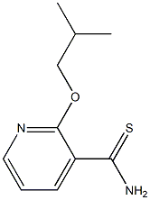 2-isobutoxypyridine-3-carbothioamide Structure