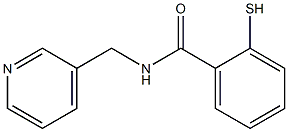 2-mercapto-N-(pyridin-3-ylmethyl)benzamide Structure