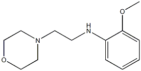 2-methoxy-N-[2-(morpholin-4-yl)ethyl]aniline 구조식 이미지