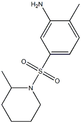 2-methyl-5-[(2-methylpiperidine-1-)sulfonyl]aniline Structure