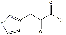2-oxo-3-thien-3-ylpropanoic acid 구조식 이미지