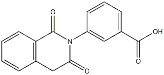 3-(1,3-dioxo-1,2,3,4-tetrahydroisoquinolin-2-yl)benzoic acid 구조식 이미지