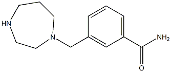 3-(1,4-diazepan-1-ylmethyl)benzamide Structure