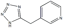 3-(1H-1,2,3,4-tetrazol-5-ylmethyl)pyridine Structure