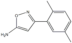 3-(2,5-dimethylphenyl)-1,2-oxazol-5-amine 구조식 이미지