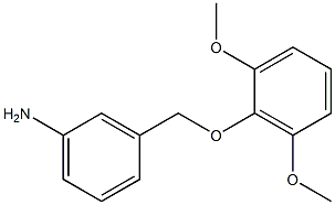 3-(2,6-dimethoxyphenoxymethyl)aniline 구조식 이미지