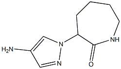 3-(4-amino-1H-pyrazol-1-yl)azepan-2-one 구조식 이미지