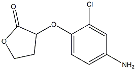 3-(4-amino-2-chlorophenoxy)oxolan-2-one 구조식 이미지