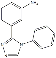 3-(4-phenyl-4H-1,2,4-triazol-3-yl)aniline 구조식 이미지