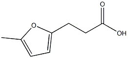 3-(5-methyl-2-furyl)propanoic acid 구조식 이미지