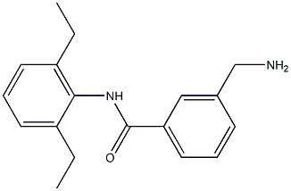 3-(aminomethyl)-N-(2,6-diethylphenyl)benzamide Structure