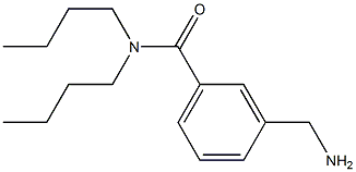 3-(aminomethyl)-N,N-dibutylbenzamide Structure