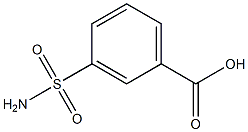 3-(aminosulfonyl)benzoic acid Structure
