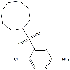 3-(azocane-1-sulfonyl)-4-chloroaniline 구조식 이미지