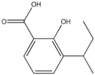 3-(butan-2-yl)-2-hydroxybenzoic acid Structure