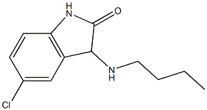 3-(butylamino)-5-chloro-2,3-dihydro-1H-indol-2-one Structure