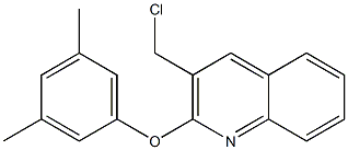 3-(chloromethyl)-2-(3,5-dimethylphenoxy)quinoline 구조식 이미지