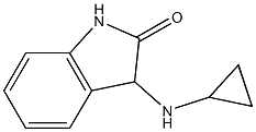 3-(cyclopropylamino)-1,3-dihydro-2H-indol-2-one 구조식 이미지