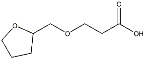 3-(tetrahydrofuran-2-ylmethoxy)propanoic acid 구조식 이미지