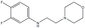 3,4-difluoro-N-[2-(morpholin-4-yl)ethyl]aniline 구조식 이미지