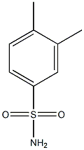 3,4-dimethylbenzene-1-sulfonamide 구조식 이미지