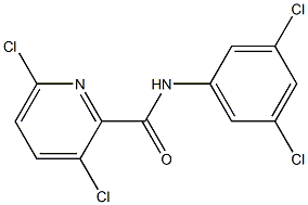 3,6-dichloro-N-(3,5-dichlorophenyl)pyridine-2-carboxamide Structure