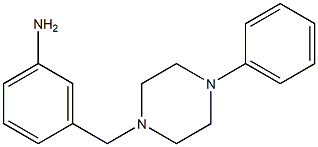 3-[(4-phenylpiperazin-1-yl)methyl]aniline Structure