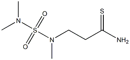 3-[(dimethylsulfamoyl)(methyl)amino]propanethioamide Structure