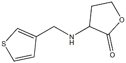 3-[(thiophen-3-ylmethyl)amino]oxolan-2-one 구조식 이미지