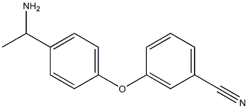 3-[4-(1-aminoethyl)phenoxy]benzonitrile 구조식 이미지